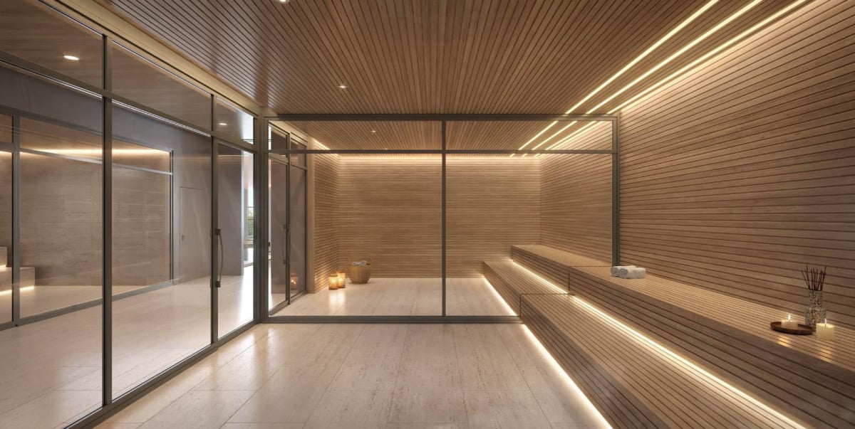 Saunas secas do Jardim da Hípica, área de lazer completa
